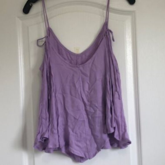 Intimately - Free People Lilac Tank (Tie-Strap) - Picture 4 of 10